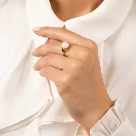 Кольцо 190-1-1078Р золото_1