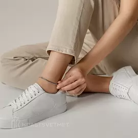 Браслет классический НБ22-002РЮ-3 d1.2 серебро Полновесный_1