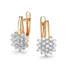 Серьги 26299-100 золото_0