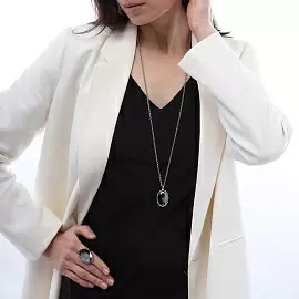 Колье SW000095R-027P ювелирный сплав_3