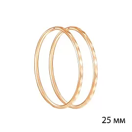 Серьги конго 08-0220-01 золото_0