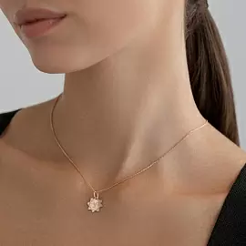 Подвеска НП12-1502 золото Солнце_1