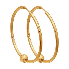 Серьги конго 140115 золото_0