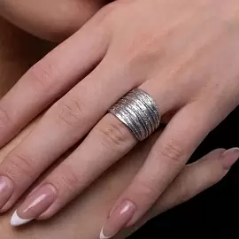 Кольцо AN2128 серебро_1