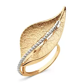 Кольцо 803281-1102 золото Лист_0