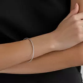 Браслет жесткий НБ22-459Ю-3 d1.20 серебро Полновесный_2