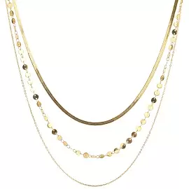 Колье 3-1294-Y ювелирный сплав_0