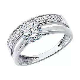 Кольцо 94-110-02138-1 серебро_0