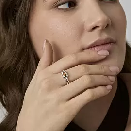 Кольцо один камень 01-5028.00ЦТ-00 серебро_1