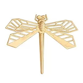 Брошь 141110105g ювелирный сплав Стрекоза_0