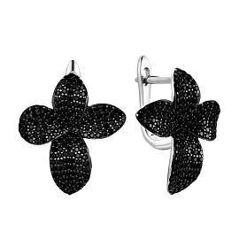 Серьги CZ-E01803-X-WB-X-X-B шп серебро Паскуале Бруни_0