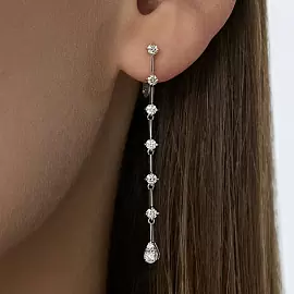 Серьги подвесные 24654-200 золото_1