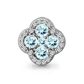 Подвеска бегунок 2546402А.5 серебро Клевер_0