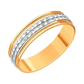 Кольцо обручальное Т13061Б529 золото_0