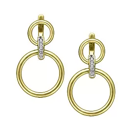 Серьги подвесные 76395 золото_0