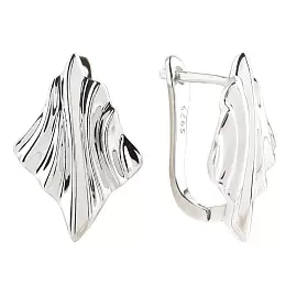 Серьги E6093-W серебро_0