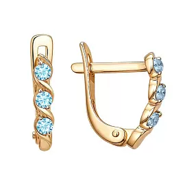 Серьги дорожка 000552-1120 золото_0