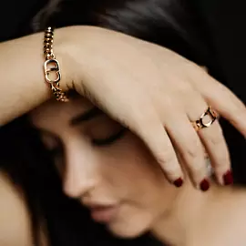 Браслет 5148600 золото Диор_1