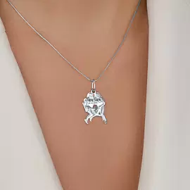 Подвеска знак зодиака 5263-925 серебро Близнецы_1