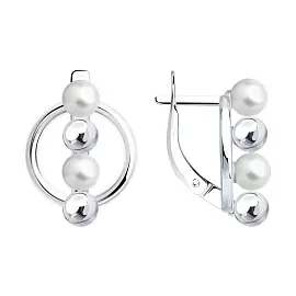 Серьги 94-120-00002-1 серебро_0