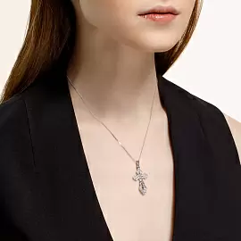 Крест христианский 94120020 серебро Полновесный_2