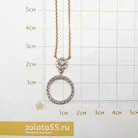 Колье 23890 золото Круг_1