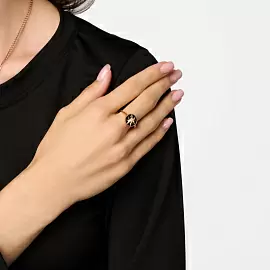 Кольцо 1002153-1 золото Диор_2