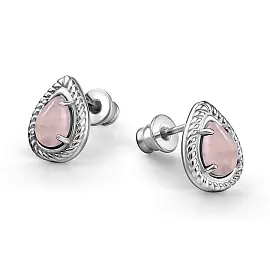 Серьги пусеты 02-4405.00РК-00 серебро_0