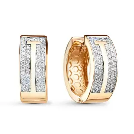 Серьги конго 822719р золото Тиффани Т_0