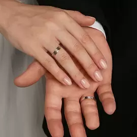 Кольцо обручальное Т130613733 золото_2