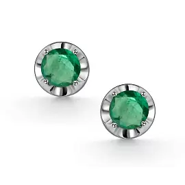 Серьги пусеты 02-5185.000И-00 серебро_1