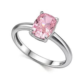 Кольцо один камень 01-4763.0БТ5-00 серебро_0