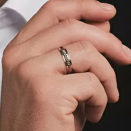 Кольцо обручальное Т13061Б529 золото_2