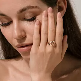 Кольцо 025851-1010 золото_1
