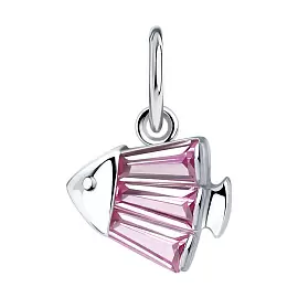 Подвеска 94032816 серебро Рыба_0