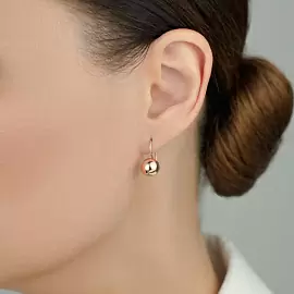 Серьги 2617 золото Шар_1