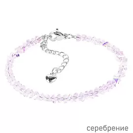 Браслет из бусин Б-Юкр-80-17 ювелирный сплав_1