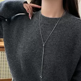 Колье галстук 701158320 ювелирный сплав_1