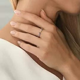 Кольцо дорожка 82-37242-55-01 серебро Дорожка_1