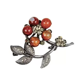Брошь 3-3978-B ювелирный сплав Цветок_0