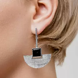 Серьги ER021212ONX-CSQ-L серебро_1