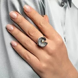 Кольцо RG021581OPL-COV-S серебро_1