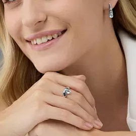 Кольцо 01-4699.БРТБ-00 серебро_2