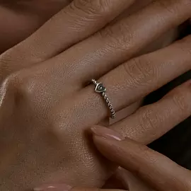 Кольцо 95010186 серебро Сердце_1