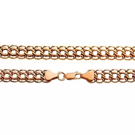 Цепь ИтальянкаЦ050 золото Пустотелая_0