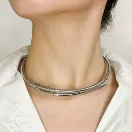 Колье 701087350 ювелирный сплав_1