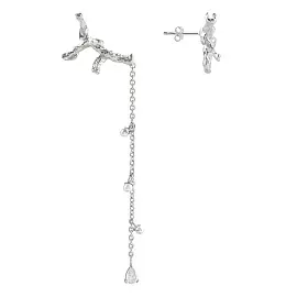 Серьги E1238-W серебро_0