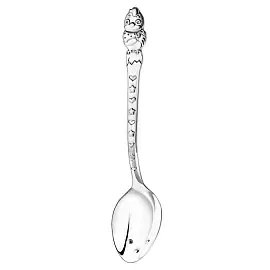 Посуда ложка чайная 1374ЛЖ05806 серебро Цыпленок_1