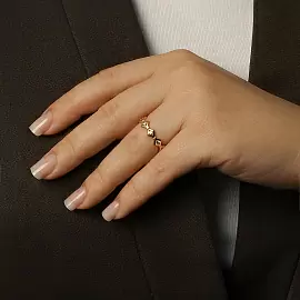 Кольцо R101-R35323Y золото_1