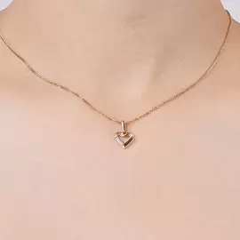 Подвеска 04-53-0695-00 золото Сердце_1